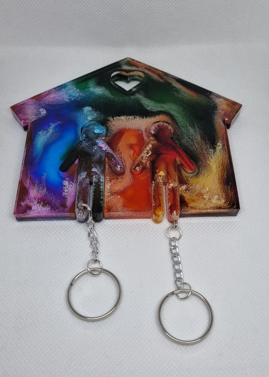 Portachiavi da muro lgbtqia+