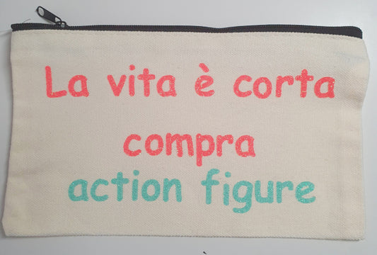 Pochette compra action figure