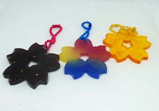 Portachiavi fiore di ciliegio