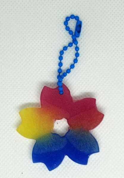 Portachiavi fiore di ciliegio