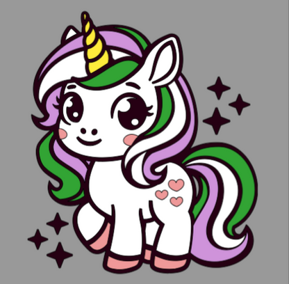 Maglietta unicorno pride