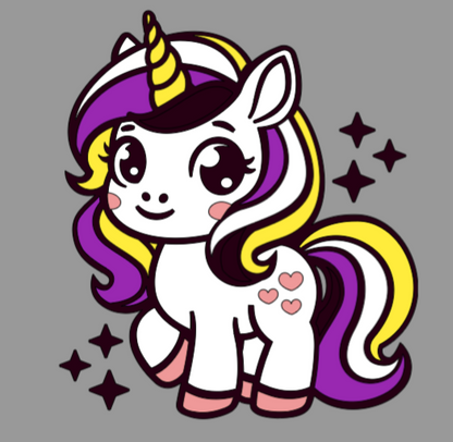 Maglietta unicorno pride