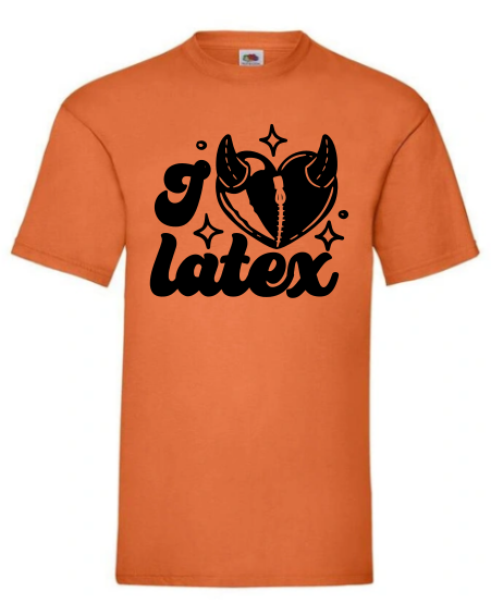 Maglietta I love latex