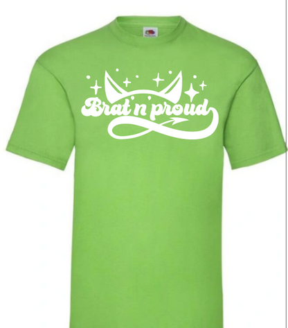 Maglietta brat in proud